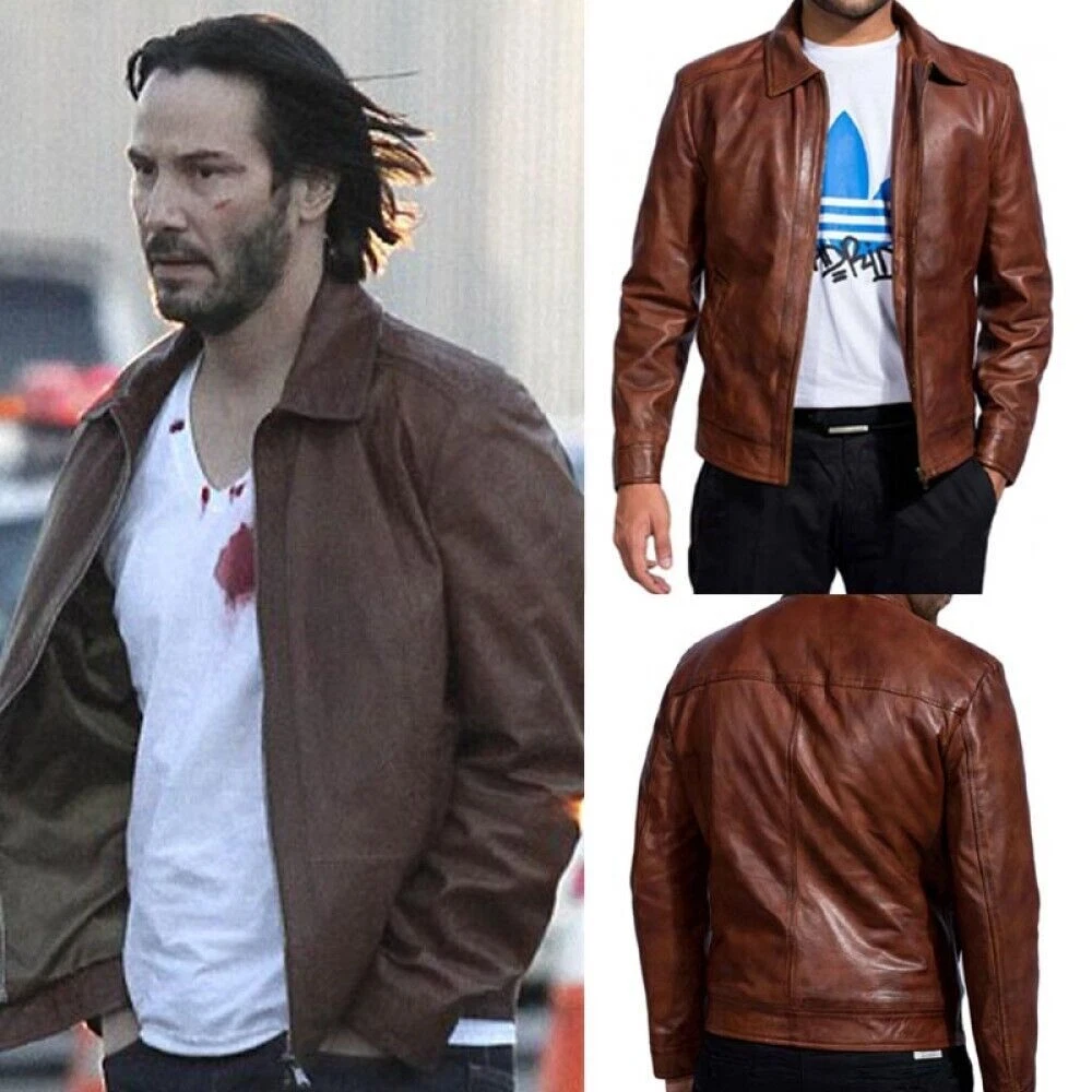 John wick leather best sale jacket