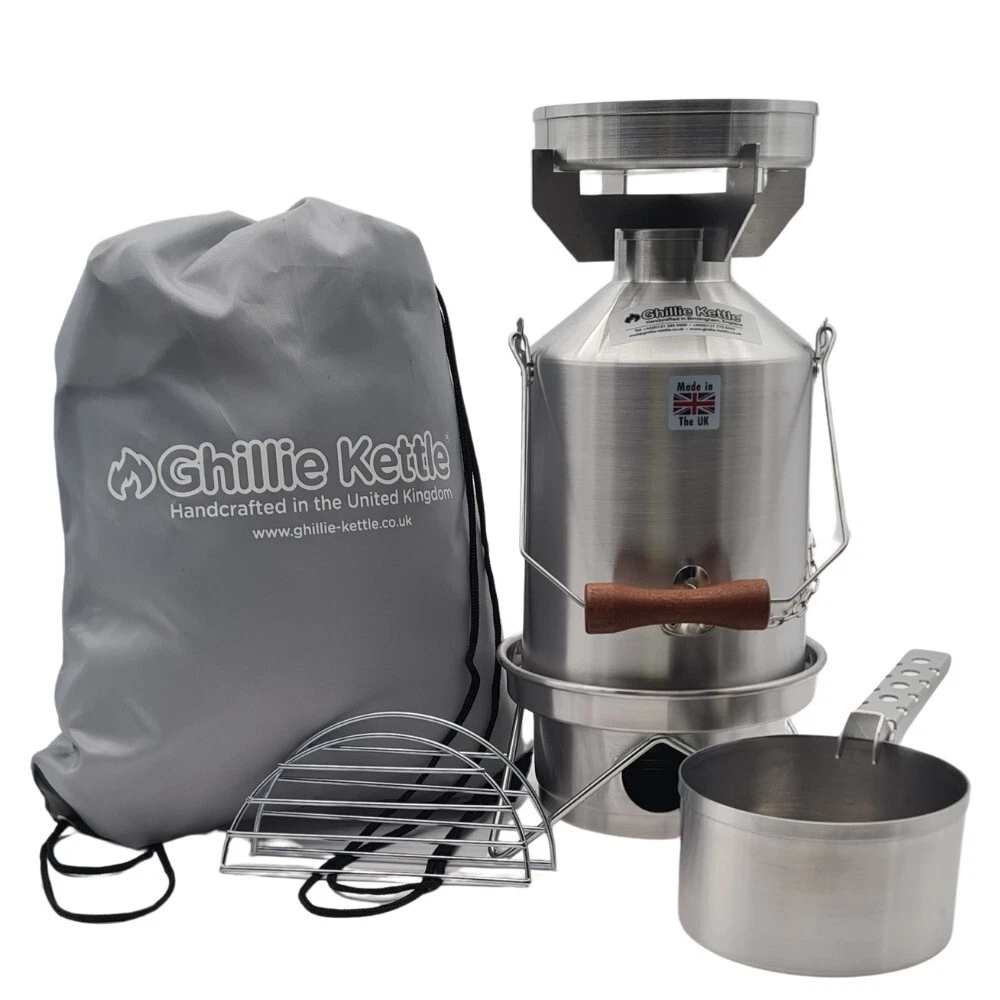 Ghillie Kettle アウトドア用ケトル 1、5リットル　箱入り未使用品 アウトドア Ghillie Kettle アウトドア用ケトル 1、5リットル 箱入り未