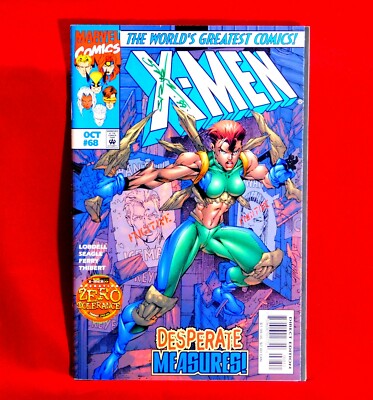 X-MEN #68 ICEMAN SIGNED BY WRITER STEVEN T. SEAGLE (LG) | eBay