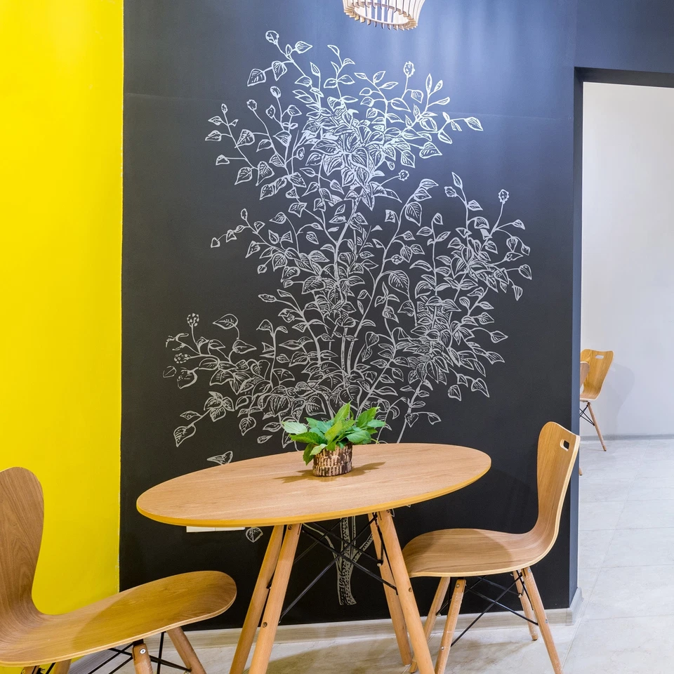 Tree Wall Decal Sticker. Bedroom Tree Bathroom Tree Nature Wall Decor. #6743 - Image 2 of 4