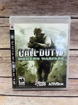 Call Of Duty 4 Modern Welfare PlayStation 3 Game - No scratches