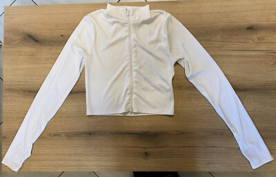 Leichte Jacke cremefarben Gr. M