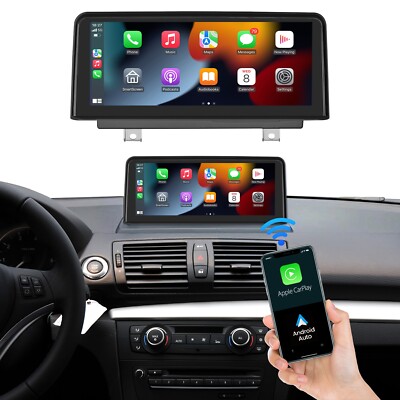 For BMW E81 E82 E87 E88  CCC 10.25''  Wireless Carplay/Android Auto Touch Screen