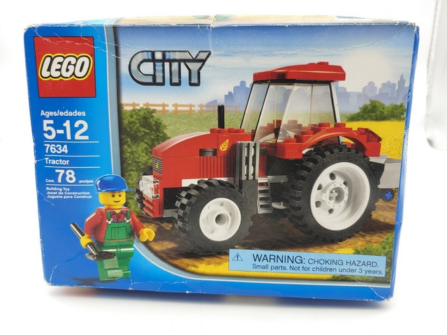 lego city tractor 7634
