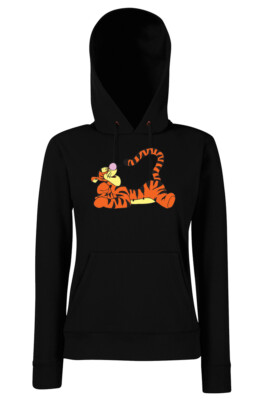 Youth Designz Damen Hoodie Tigger Pullover Print Winnie Bär Pooh Puuh Tiger Fun