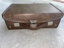 Vintage 12 Cassette Tape Holder Storage Carry Case Briefcase Service W 12 Tapes