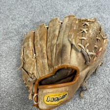 Vintage Cooper 604 Diamond Deluxe Baseball Deluxe Baseball Glove RHT Cowhide 12"