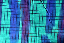MULTI COLORS ON CHECKS ALLOVER PRINT 100 COTTON FABRIC BY THE YARD