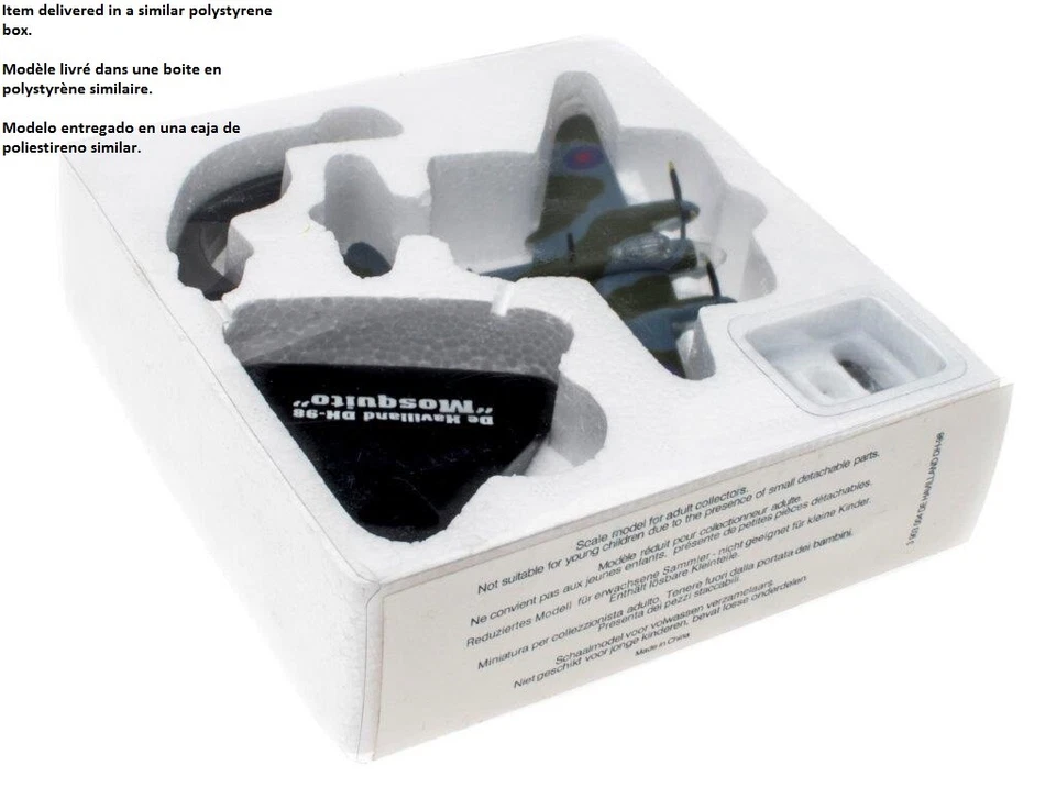 Bristol Beaufort 1:144 Atlas Military Aircraft Diecast Plane MG26 - Image 2 of 2