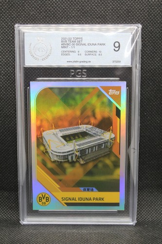 Topps Signal Iduna Park Stadion 1/1 Grading PGS 9 BVB 09 Borussia Dortmund China