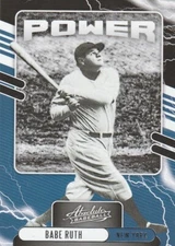 2021 Panini Absolute Power PO-1 Babe Ruth 