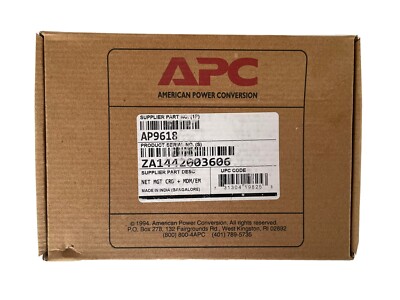 APC Ups Management Card AP9618 Netzwerkkarte mit Umgebungsüberwachung
