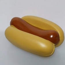 Learning Resources HOT DOG with BUN Realistic Play Food Toy Child's Kitchen