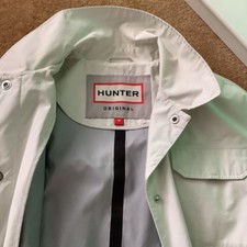 Hunter Raincoat Womens Trendy Pulls In At Waist Long