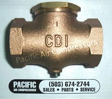 2A165 IN LINE CHECK VALVES VERTICAL OR HORIZONTAL 1"