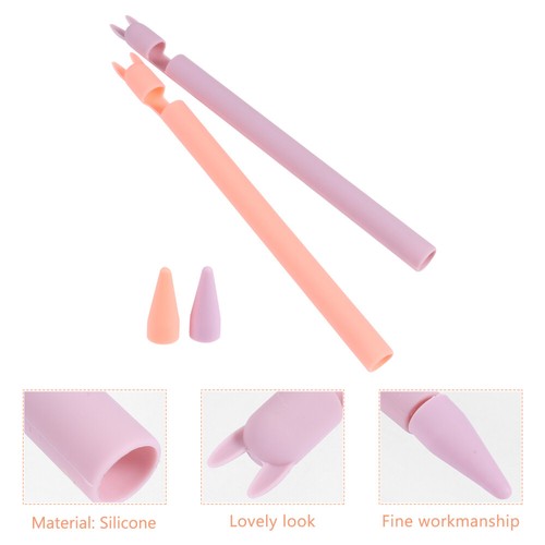2 PCS Pen Case Tablet Accessories for Stylus Cover Silicone - 第 4/12 張圖片