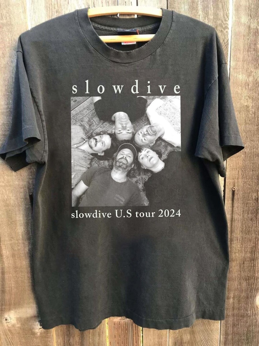 Slowdive Tour 2024 T-shirt, Slowdive Souvlaki T-shirt Unisex S-5XL 