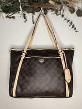 Coach Peyton Signature Pocket Tote