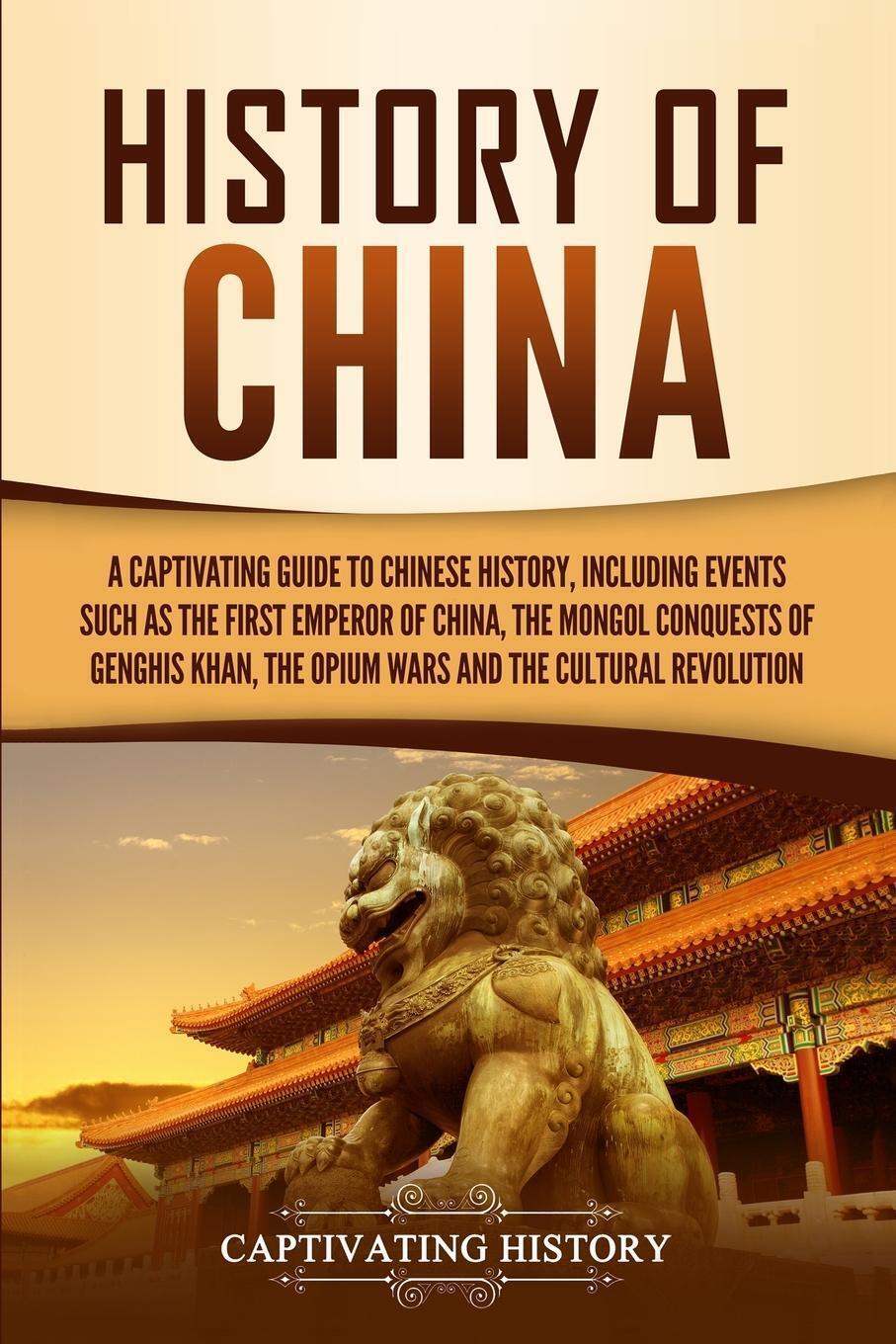 Thumbnail - History Of China Captivating History Taschenbuch Paperback Englisch
