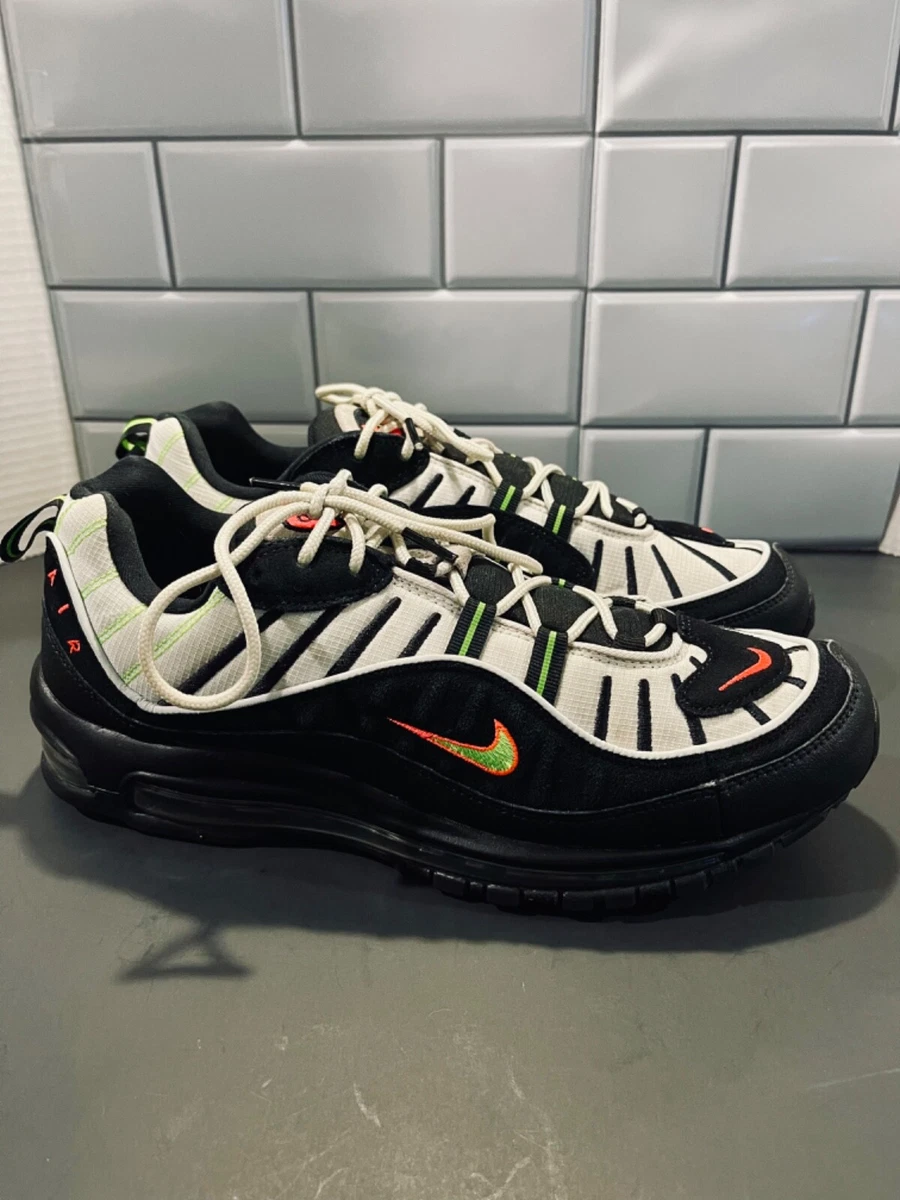 fort Onbekwaamheid Academie 2019 Nike Air Max 98 Sneakers Highlighter Neon Accents Size 11 193151708618  | eBay