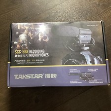Takstar SGC-598 Shotgun Video Microphone Camera Interview Recording Mic for DSLR