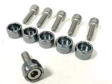 GUNMETAL HONDA RUCKUS 6PC SEAT BRACKET BOLT AND WASHER KIT
