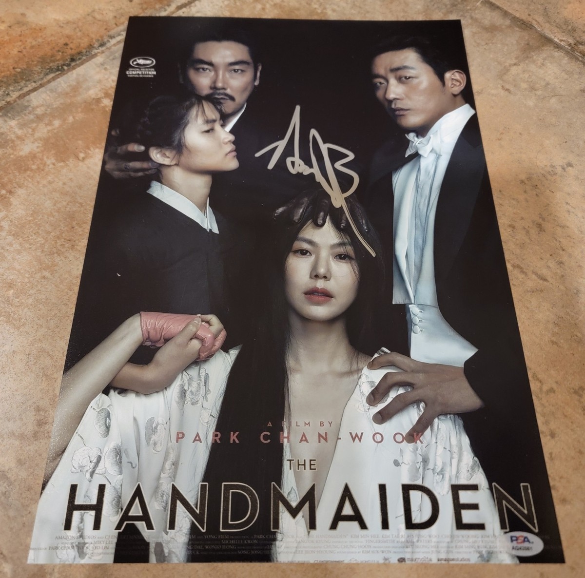 Park Chan-wook signed 12x18 photo autograph PSA DNA The Handmaiden