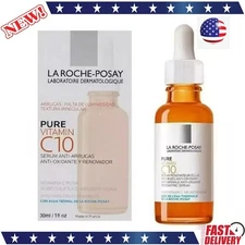 La Roche Posay 10% PURE VITAMIN C SERUM C10 Anti-Wrinkle Concentrate 30ml