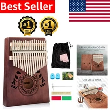 Enchanting 17-Key Kalimba Thumb Piano - Perfect Holiday Gift for Music Lovers