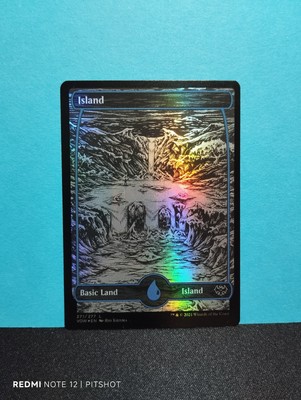 FOIL FULLART Island / Insel - MTG Magic
