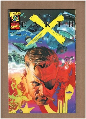 Earth X #1/2 Marvel/Wizard 2000 Alex Ross NICK FURY PUNISHER VG/FN 5.0