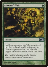 Autumn's Veil 1x FOIL MTG M12 Core Set Uncommon MINT green