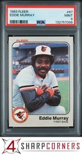 1983 FLEER #67 EDDIE MURRAY ORIOLES HOF PSA 9