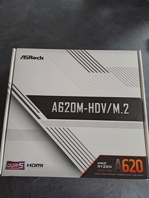 ASRock A620M-HDV/M.2 AM5 MicroATX AMD Mainboard