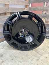 22 Staggered Koko Kuture Sicily Gloss Black 5x112 Mercedes S550 Maybach S580