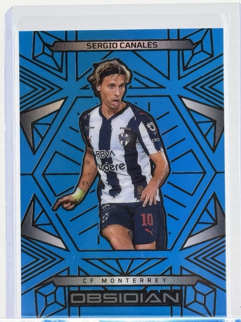 2025-26 Panini Obsidian Sergio Canales CF Monterrey 14/15