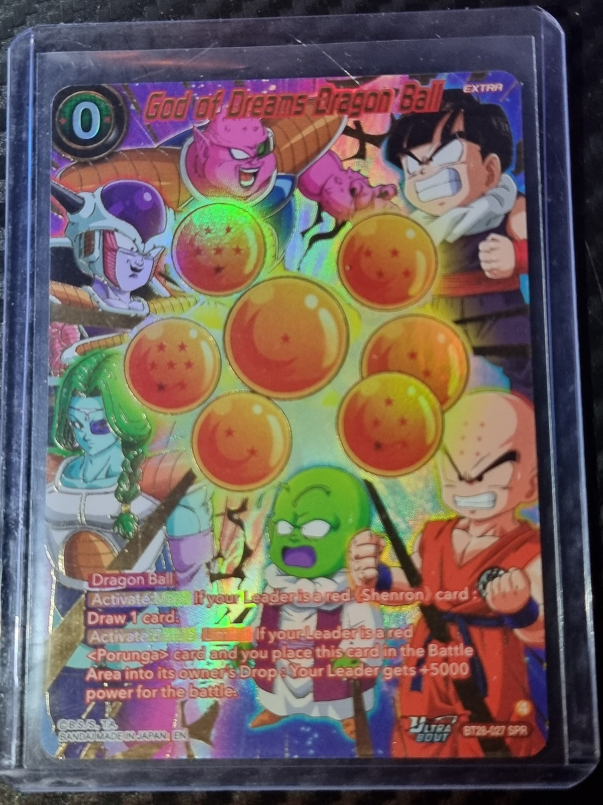 God of Dreams Dragon Ball BT28-027 SPR Dragon Ball Super Masters Prismatic Clash