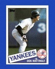1985 Topps Set-Break #665 Don Mattingly NR-MINT *GMCARDS*