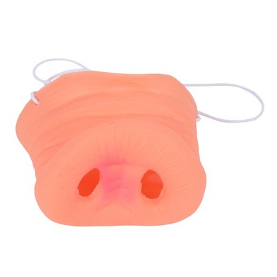 Schwein Nasenband Kostüm Gummi Schnauze Erwachsene Kind Halloween lustige Tricks Geschenke A3A3