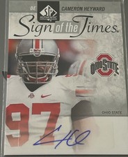 CAMERON HEYWARD RC 2011 SP AUTHENTIC SIGN OF THE TIMES ROOKIE AUTO