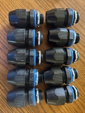 FNMC-B 1/2 NPT Liquid-Tight Straight Conduit Connector Fitting