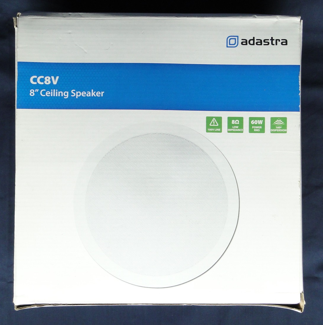 Adastra CC8V Ceiling Speaker 8"" Commercial Pubs Hotel Shop Restaurant Home Bar