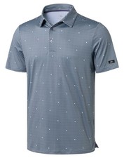 Mens Golf Polo Shirts Short Sleeve Dry Fit Performance Moisture Wicking Casua...