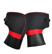 Motorcycle Handlebar Gloves Winter Thick Warm Windshield Reflective