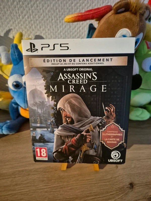 JEUX PS5 ASSASSIN'S CREED MIRAGE EDITION DE LANCEMENT, photo 1 sur 5