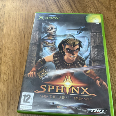 Sphinx and the Cursed Mummy Original Xbox Game Complete Pegi 12+  UK