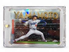 2026 Topps Chrome Logofractor Edition P-4 Yoshinobu Yamamoto Perspectives 2026 Topps Chrome Logofractor Edition P-4 Yoshinobu Yamamoto Perspectives