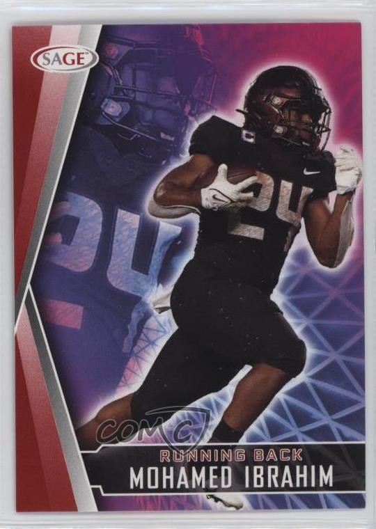 2022 SAGE Low Series Red Mohamed Ibrahim #41 0s2w