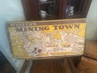 Marx Western Mining Town Play Set, Vintage Box Only
