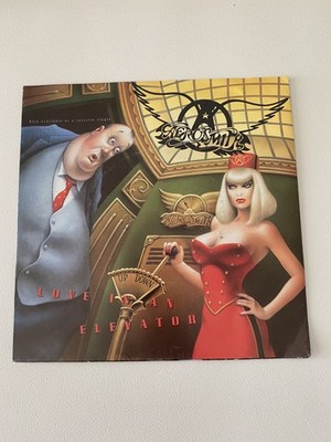 AEROSMITH-LOVE IN A ELEVATOR 7'' VINYL SINGLE RECORD 1989!
